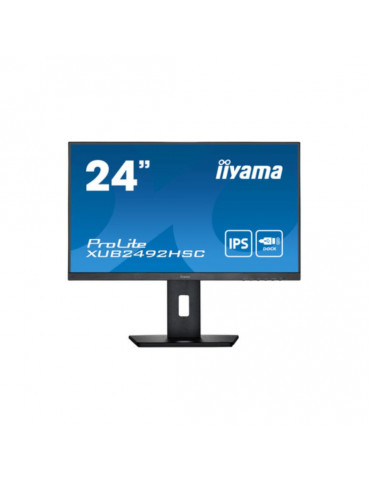 Ecran IIYAMA 24 IPS LED 16:9 Noir 4ms 1920x1080 250 cd/m  Display Port HDMI 2xU