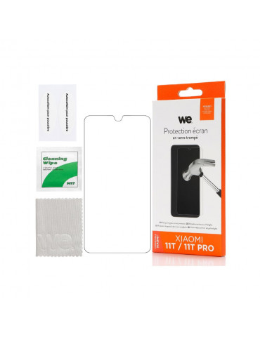 WE Verre trempé XIAOMI 11T / 11T PRO: Protection écran – anti-rayures – anti-bul