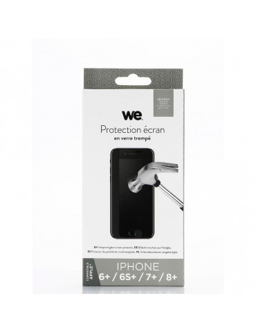 WE Verre trempé APPLE IPHONE 6+ / 6s+ / 7+ / 8+: Protection écran – anti-rayures