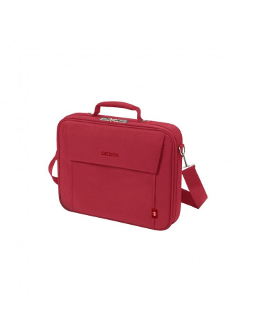 DICOTA Sacoche Ecologique MULTI BASE Rouge PC portable 14-15.6 Légère Polyeste