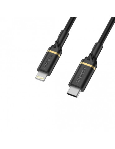 OtterBox Cable USB C-Lightning 1M USB-PD - black