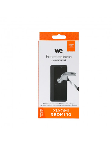 WE Verre trempé XIAOMI REDMI 10 4G / REDMI NOTE 11 4G: Protection écran – anti-r