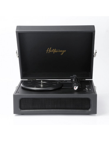 Platine vinyle Halterrego SOHO avec haut-parleurs intégrés, RMS 2*2.5W, 3 vitess