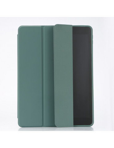 Etui folio WE pour tablette iPad 10.2 - Coloris vert sapin - Fonction support -