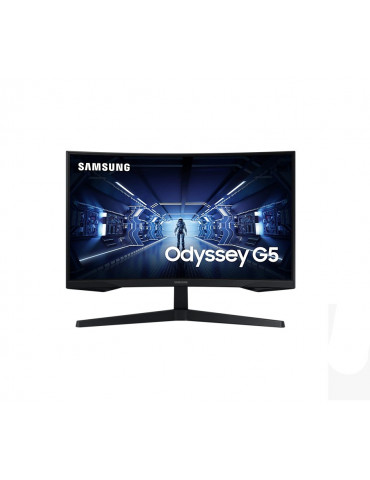 Ecran 27 » Samsung Noir LS27AG500NUXEN Gaming Odyssey G5A WQHD IPS 1ms 350cd/m