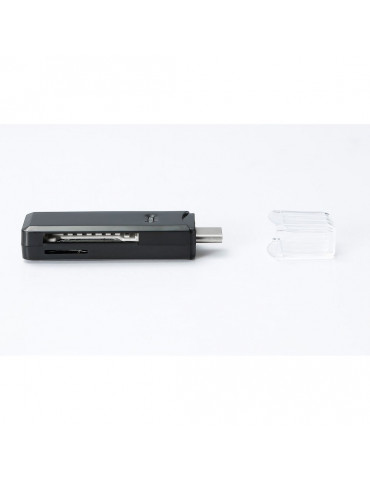 D2 - Lecteur de cartes SD/micro SD/SDHC - Port USB-C (USB 3.2 gen 1) - transfert