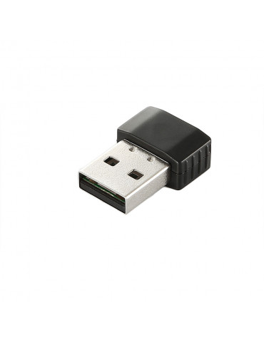 CLE WIFI 300 MB/S en taille nano, USB 2.0 Noir