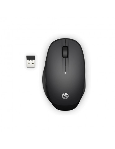 HP Dual Mode Black Mouse 300, connection à deux ordinateurs via Bluetooth ou san