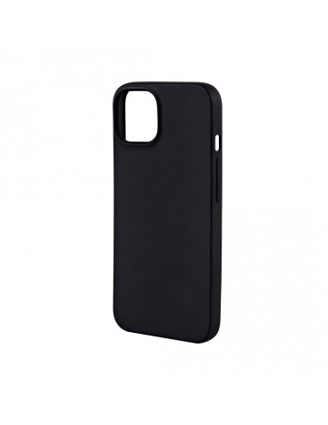 WE Coque recyclée IPHONE 13 Noir: Coque fabriqué à partir plastique 100% recyclé