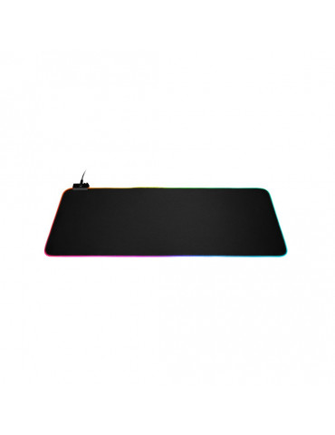 Tapis de souris Gamer Gamium XXL Ultra large : 900 x 400 x 3mm avec LED RGB et c