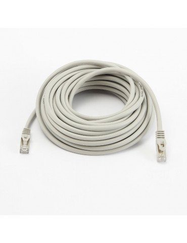 C ble RJ45 Male/Male droit CAT8 S/FTP - Avec snagless - Longueur 10M - Gris - en