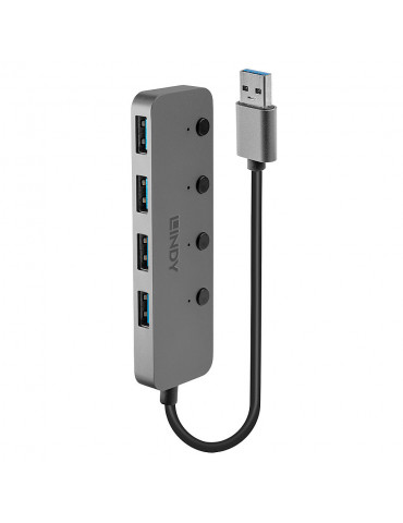 Hub USB 3.0, 4 Ports