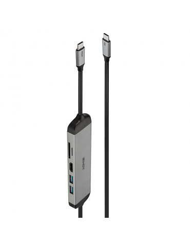 Micro Dock USB 3.2 Type C avec c ble de charge USB PD de 1.4m