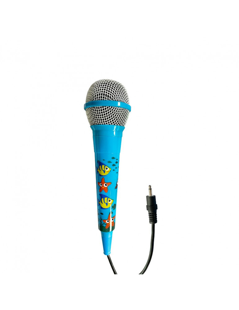 Microphone filaire WeKids, en jack 3.5mm, longeur du c ble 2.8m, modèle MER
