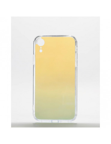 WE Coque de protection IRISEE TRANSPARENT IPHONE XR: effet irisé transparent – c