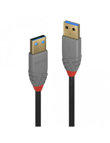C ble USB 3.2 type A vers A, 5Gbit/s, Anthra Line, 2m