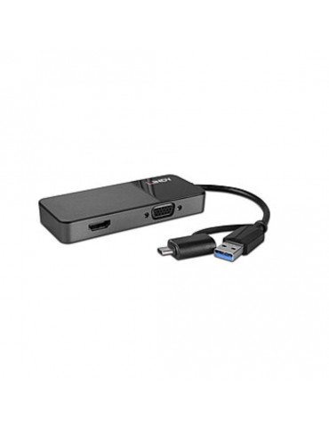 Convertisseur USB 3.0 Type A & C vers HDMI & VGA