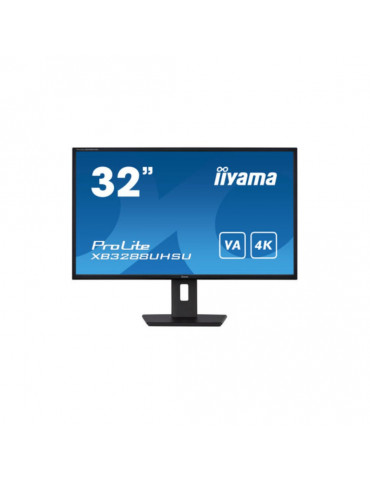 Ecran IIYAMA 32 dalle VA 4K UHD 3840x2160 3ms DisplayPort 2xHDMI 2xUSB 3.0 HPs