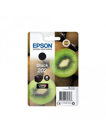 EPSON Cartouche Kiwi 202 Encre Claria Premium Noir 6,9ml