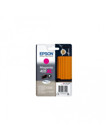 EPSON Cartouche Encre Durabrite Ultra Valise 405XL Magenta 14,7ml