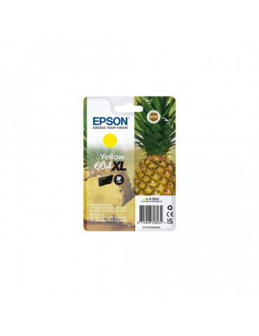 EPSON Cartouche Ananas encre 604XL Jaune 4ml