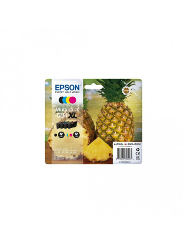 EPSON Multipack Ananas 604XL Encre N,C,M,J 1x8,9ml+3x4ml