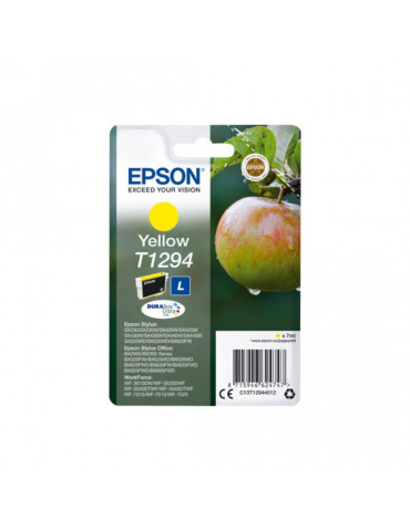 EPSON Cartouche Pomme T1294 Encre DURABrite Ultra Jaune 7ml