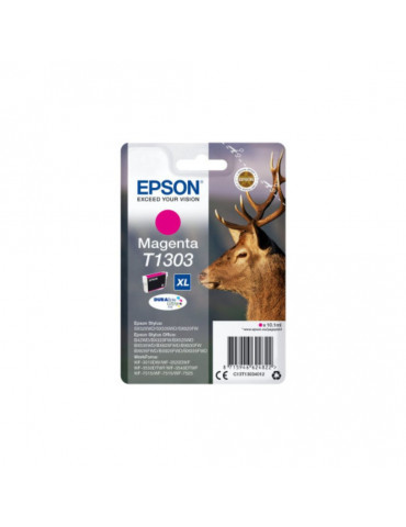 EPSON Cartouche Cerf T1303 Encre DURABrite Ultra Magenta XL 10,1ml