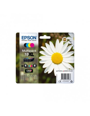 EPSON Multipack P querette 18XL Encres Claria Home N,C,M,J XL 31,3ml