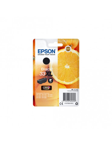 EPSON Cartouche Oranges 33XL Encre claria Premium Noir 12,2ml