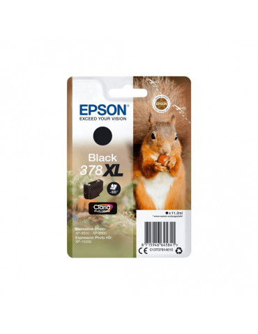 EPSON Cartouche Ecureuil 378XL Encre Claria Photo Noir 11,2ml