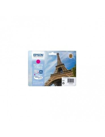 EPSON Cartouche Encre Tour Eiffel T7023 Magenta XL 2 000 pages