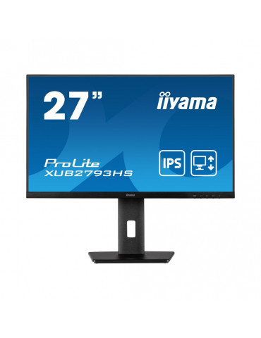 Ecran IIYAMA 27 » Dalle IPS Ultra mince 16:9 4ms 1920×1080 HDMI Displayport Haut