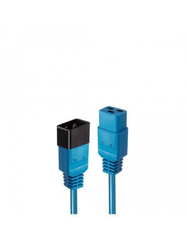 Rallonge IEC 1m, bleu