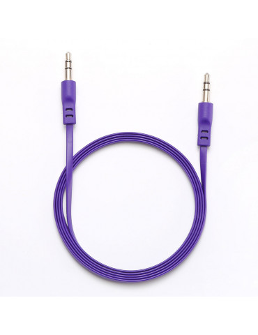 C ble Jack/Jack M/M plat 1.50m - violet 3.5mm