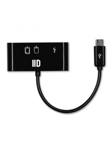 Lecteur de cartes SD microSD port micro USB