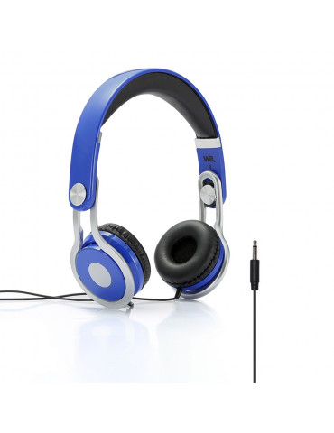 Casque enfant bleu (3 à 10 ans) pliable/réglable/ergonomique limitation volume à