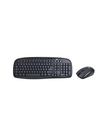 Bundle Clavier + Souris Sans Fil WE 1600 DPI / 8 touches multimédias 2.4 GHz / P