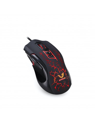 Souris Gamer 3200 DPI / Tir X2 8 Boutons / Plug & Play / Rétro éclairage / Touch