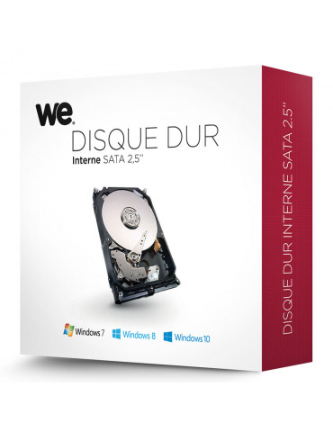 WE HDD INT 2.5 1To 5400T en RETAIL WD10JPVX GARANTIE PAR WE