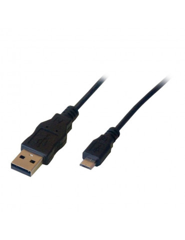 C ble USB 2.0 micro m le/m le 1M Noir