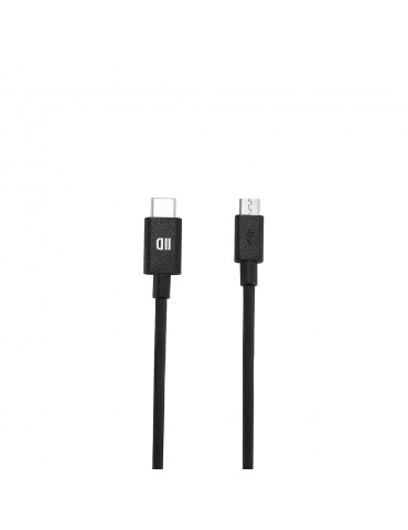 C ble USB-C m le/micro USB m le noir - USB 2.0 - 1.50m
