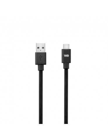 C ble USB-C m le/USB A m le plat 1 m - USB 3.1 gen 2 - noir ne s'emm le pas