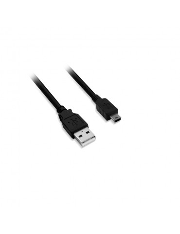 C ble USB 2.0 A m le/MINI USB MALE c ble noir - 1.5 vendu en cavalier
