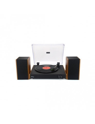 Platine vinyle Halterrego Chicago, av 2 enceintes externes RMS 10w * 2, 3 vitess