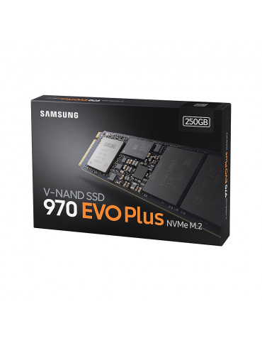 SSD SAM. 250G 970 EVO PLUS M.2 M.2 2280 – PCIe 3.0 x4 NVMe SAMSUNG MZ-V7S250BW