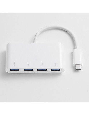 Hub USB-C 4 ports USB 3.0 pour PC, PC portable et MacBook