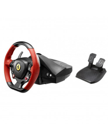 THRUSTMASTER Ferrari 458 Spider Volant 28cm texture gomme Boite se- quentielle 9