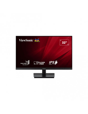 Ecran 32 Viewsonic VA3209-2K-MHD Noir QHD 2560x1440 16:9 SuperClear IPS 4ms 250