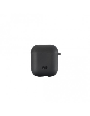 WE POP Coque silicone souple Airpods 2ème génération - COLORIS NOIR